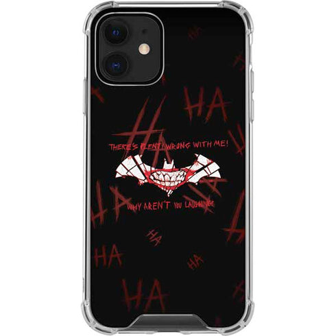 DC Comics The Joker Plenty Wrong With Me iPhone 12 Clear Case