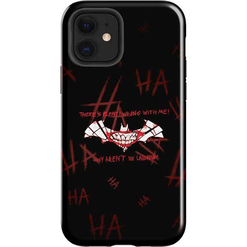 DC Comics The Joker Plenty Wrong With Me iPhone 12 Impact Case