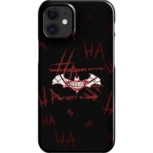 DC Comics The Joker Plenty Wrong With Me iPhone 12 Mini Lite Case