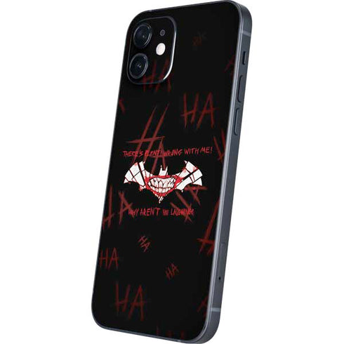DC Comics The Joker Plenty Wrong With Me iPhone 12 Mini Skin