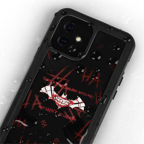 DC Comics The Joker Plenty Wrong With Me iPhone 12 Mini Waterproof Case