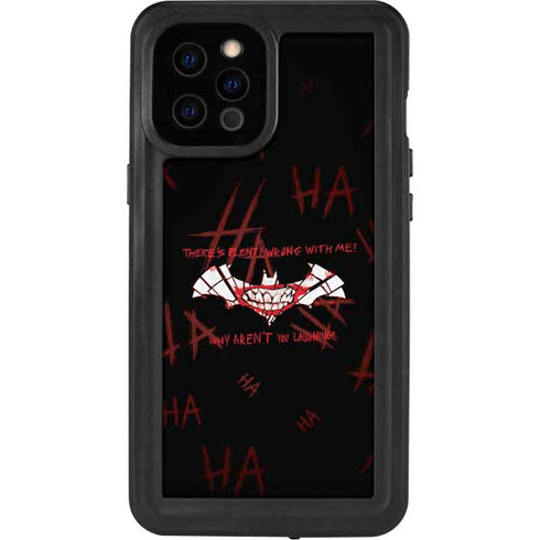 DC Comics The Joker Plenty Wrong With Me iPhone 12 Pro Max Waterproof Case