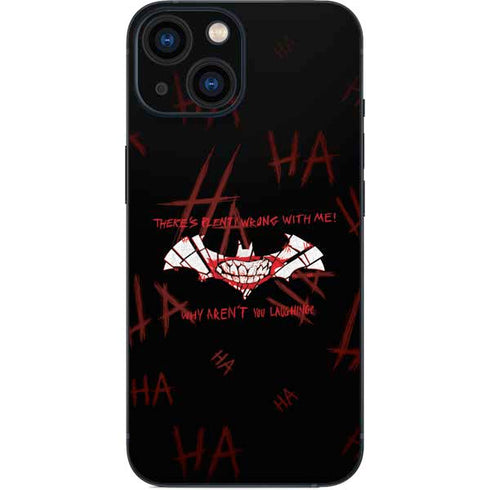 DC Comics The Joker Plenty Wrong With Me iPhone 13 Mini Skin