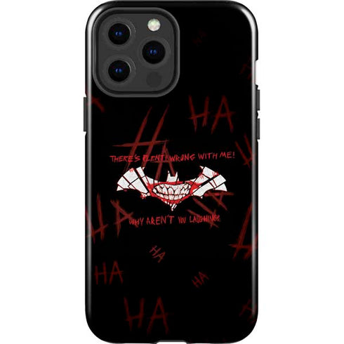 DC Comics The Joker Plenty Wrong With Me iPhone 13 Pro Max Impact Case