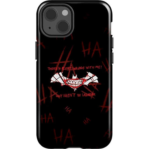 DC Comics The Joker Plenty Wrong With Me iPhone 15 Impact Case