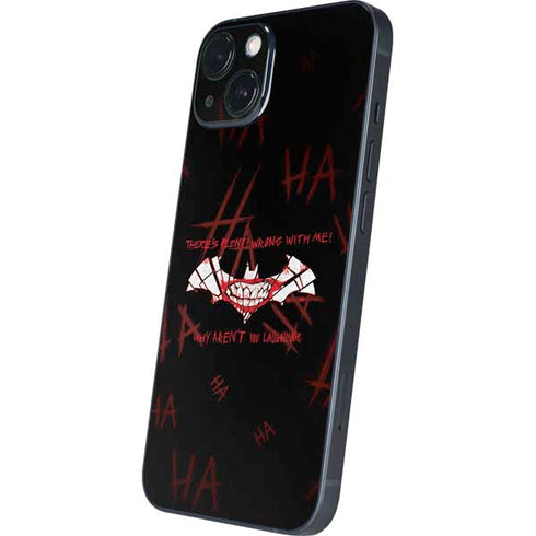 DC Comics The Joker Plenty Wrong With Me iPhone 14 Plus Skin