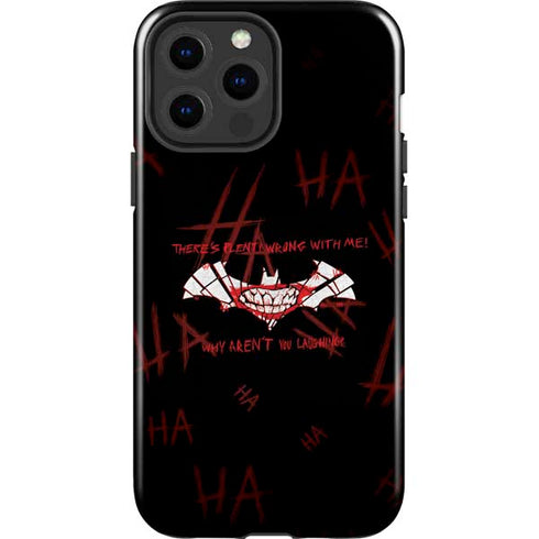 DC Comics The Joker Plenty Wrong With Me iPhone 14 Pro Max Impact Case