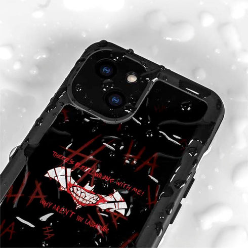 DC Comics The Joker Plenty Wrong With Me iPhone 15 Plus Waterproof Case