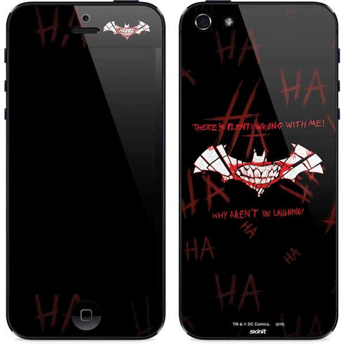 DC Comics The Joker Plenty Wrong With Me iPhone 5/5s/5SE Skin