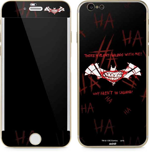 DC Comics The Joker Plenty Wrong With Me iPhone 6/6s Skin