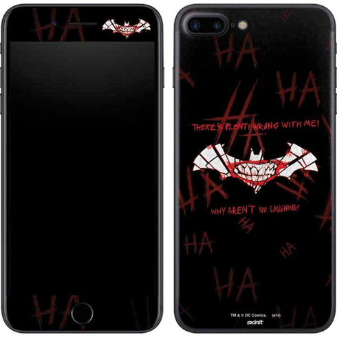 DC Comics The Joker Plenty Wrong With Me iPhone 7 Plus Skin