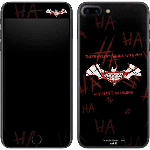 DC Comics The Joker Plenty Wrong With Me iPhone 8 Plus Skin