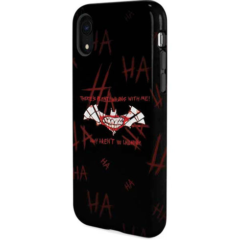 DC Comics The Joker Plenty Wrong With Me iPhone XR Pro Case