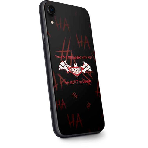 DC Comics The Joker Plenty Wrong With Me iPhone XR Skin