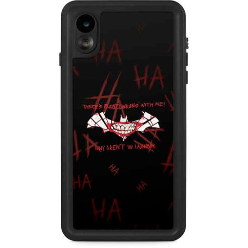 DC Comics The Joker Plenty Wrong With Me iPhone XR Waterproof Case