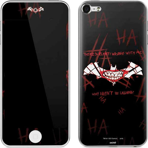 DC Comics The Joker Plenty Wrong With Me Apple iPod Skin