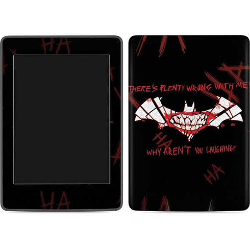 DC Comics The Joker Plenty Wrong With Me Amazon Kindle Skin