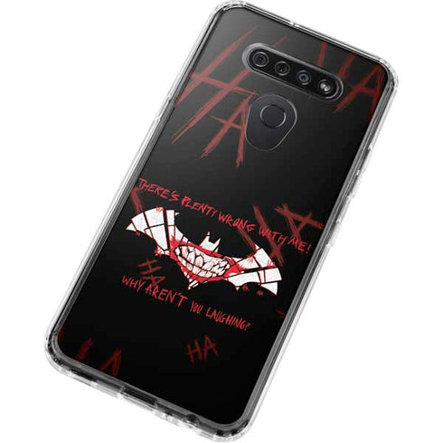 DC Comics The Joker Plenty Wrong With Me LG K51/Q51 Clear Case