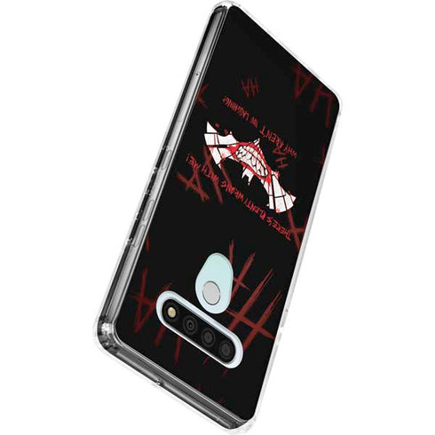 DC Comics The Joker Plenty Wrong With Me LG Stylo 6 Clear Case