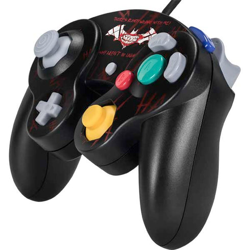 DC Comics The Joker Plenty Wrong With Me Nintendo GameCube Controller Skin
