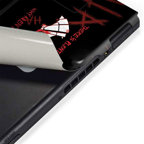 DC Comics The Joker Plenty Wrong With Me Nintendo Switch Bundle Skin