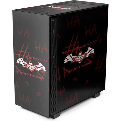 DC Comics The Joker Plenty Wrong With Me NZXT H510 Compact ATX Mid-Tower Case Skin