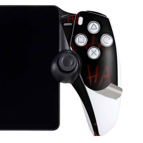 DC Comics The Joker Plenty Wrong With Me PlayStation Portal Remote Player Skin