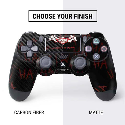 DC Comics The Joker Plenty Wrong With Me PS4 Controller Skin