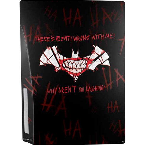 DC Comics The Joker Plenty Wrong With Me PS5 Console Skin