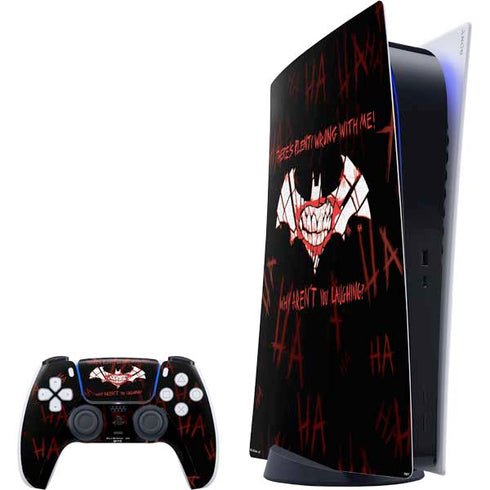DC Comics The Joker Plenty Wrong With Me PS5 Digital Edition Bundle Skin