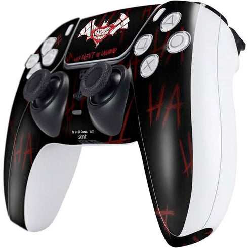DC Comics The Joker Plenty Wrong With Me PS5 Controller Skin