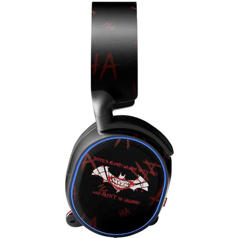 DC Comics The Joker Plenty Wrong With Me SteelSeries Arctis 3 Skin