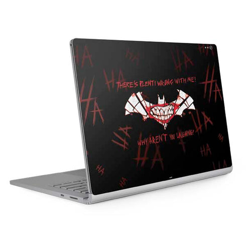DC Comics The Joker Plenty Wrong With Me Surface Book 2 15in Skin