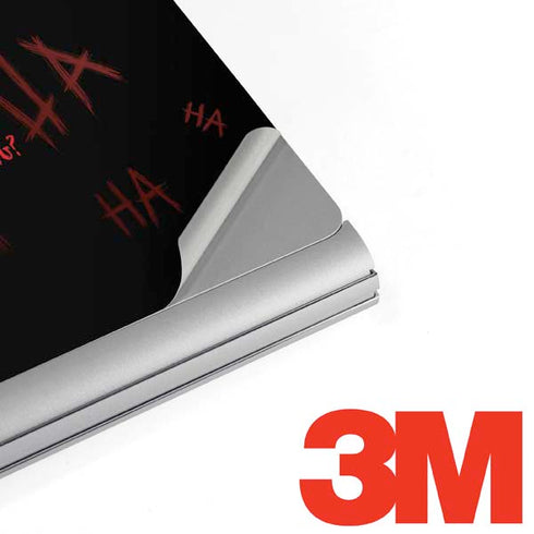 DC Comics The Joker Plenty Wrong With Me Surface Book 2 15in Skin