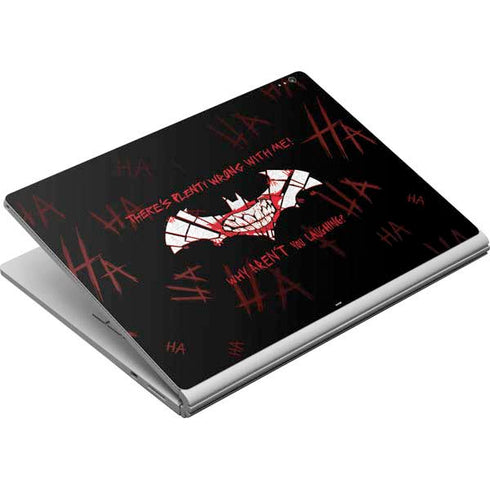 DC Comics The Joker Plenty Wrong With Me Surface Book Skin