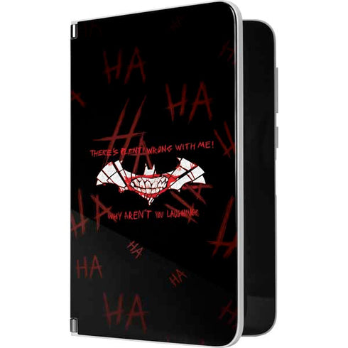 DC Comics The Joker Plenty Wrong With Me Surface Duo Skin