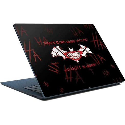 DC Comics The Joker Plenty Wrong With Me Surface Laptop Skin