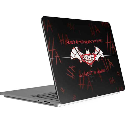 DC Comics The Joker Plenty Wrong With Me Surface Laptop Studio Skin