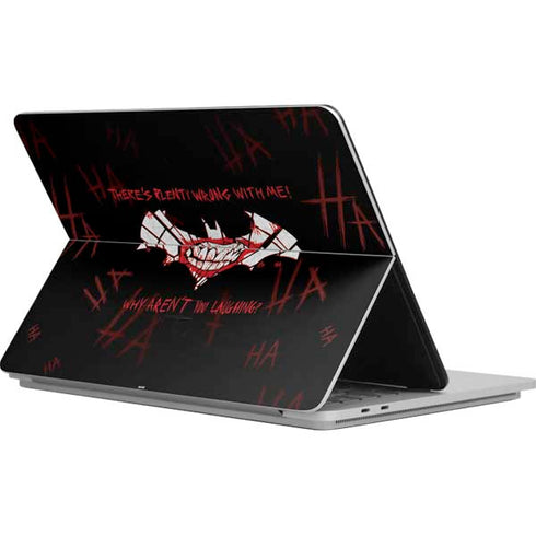 DC Comics The Joker Plenty Wrong With Me Surface Laptop Studio Skin