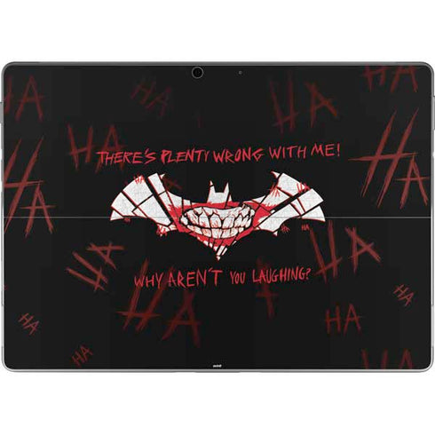 DC Comics The Joker Plenty Wrong With Me Surface Pro 8 Skin