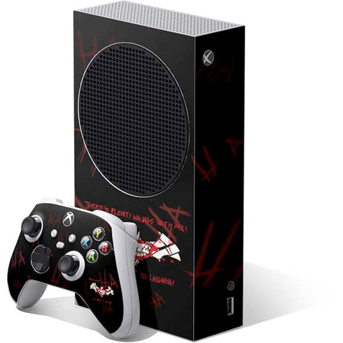DC Comics The Joker Plenty Wrong With Me Xbox Series S Bundle Skin