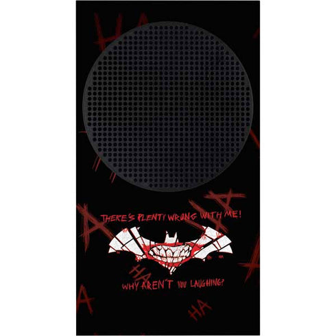 DC Comics The Joker Plenty Wrong With Me Xbox Series S Bundle Skin