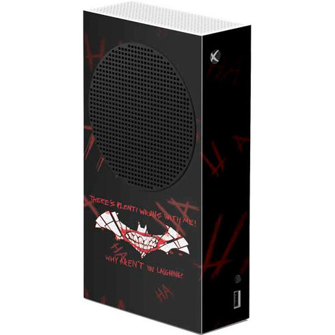 DC Comics The Joker Plenty Wrong With Me Xbox Series S Console Skin