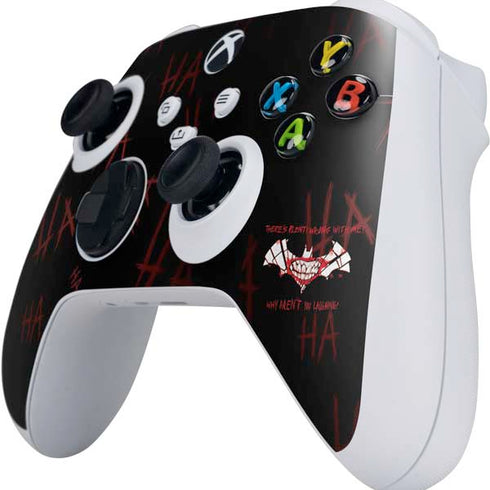 DC Comics The Joker Plenty Wrong With Me Xbox Series S Controller Skin
