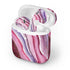 Plum Watercolor Geode Apple AirPods 2 Skin