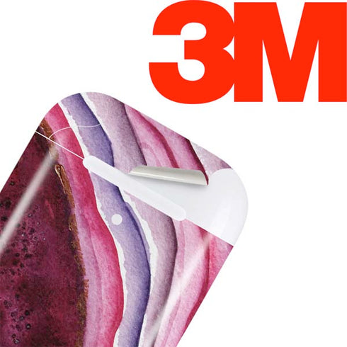 Plum Watercolor Geode Apple AirPods Skin