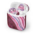 Plum Watercolor Geode Apple AirPods Skin
