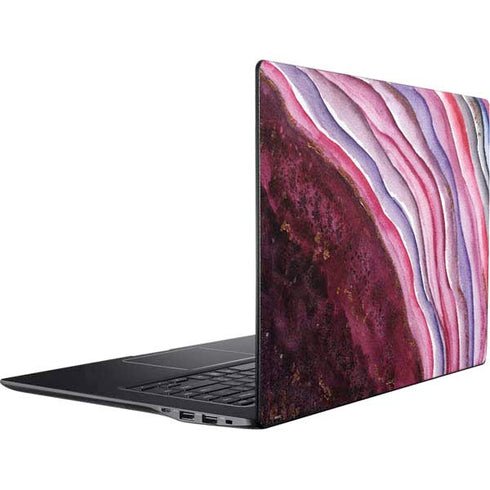 Plum Watercolor Geode Ativ Book 9 (15.6in 2014) Skin