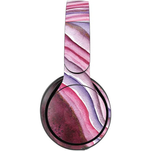 Plum Watercolor Geode Beats Solo Pro Skin