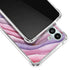 Plum Watercolor Geode Galaxy A13 5G Clear Case